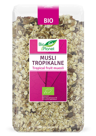 Muesli Tropicale Biologico 600 g – Bio Planet