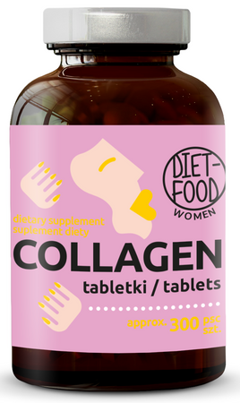 Integratore alimentare di collagene (400 mg) 300 compresse - DIET-FOOD