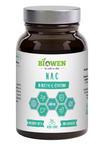 NAC (N-acetil-L-cisteina) (600 mg) integratore alimentare senza glutine 100 capsule - HempKing (Biowen)