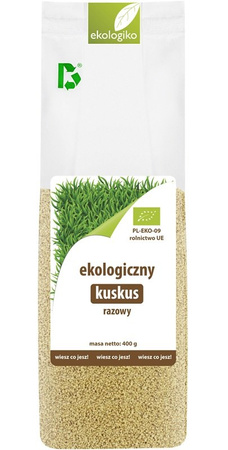 Couscous integrale biologico 400 g – Ekologiko