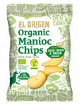 Patatine di manioca alla panna e cipolla vegan senza glutine bio 60g - El Origen