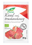 Dessert di frutta alla fragola con fragole senza zucchero biologico 38 g – Bio Planet