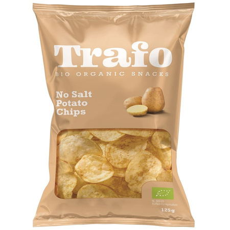 Patatine naturali senza sale aggiunto Biologiche 125 g – Trafo
