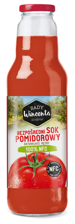 Succo di pomodoro naturalmente torbido 750 ml – Sady Wincenta