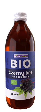 Succo di sambuco 100% bio 500 ml - Naturavena