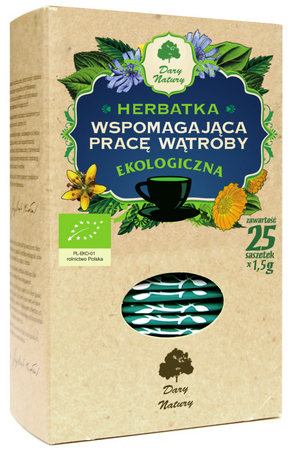 Tè di supporto epatico bio 25x1,5 g