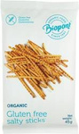 Bastoncini salati senza glutine bio 45 g