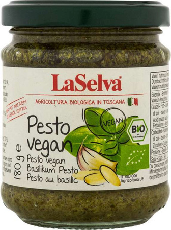 Pesto vegano Biologico 180 g – La Selva