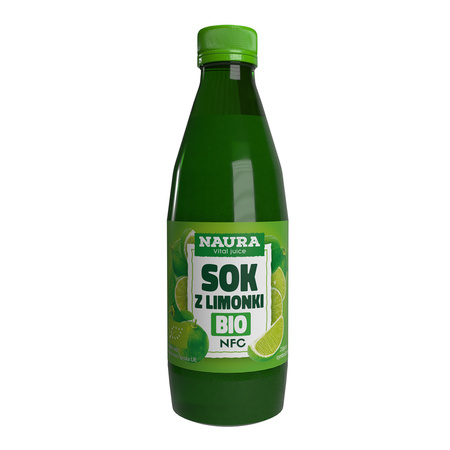 Succo di lime biologico 100% NFC 250 ml – Naura