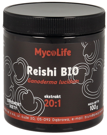 Estratto di Reishi Bio senza glutine – Integratore alimentare 100 g – Pięć Przemian