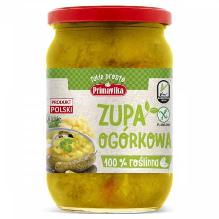 Zuppa di cetrioli senza glutine 740 g – Primavika