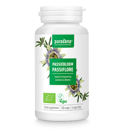 Passiflora (passiflora) integratore alimentare (125 mg) BIO 120 capsule - Purasana