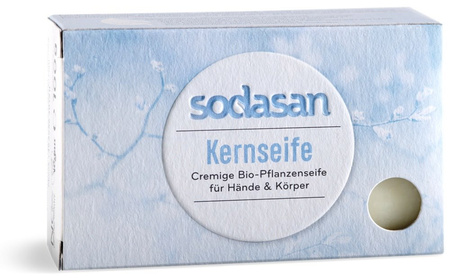 Sapone Solido Vegetale Ipoallergenico Biologico Senza Profumo 100 g – Sodasan