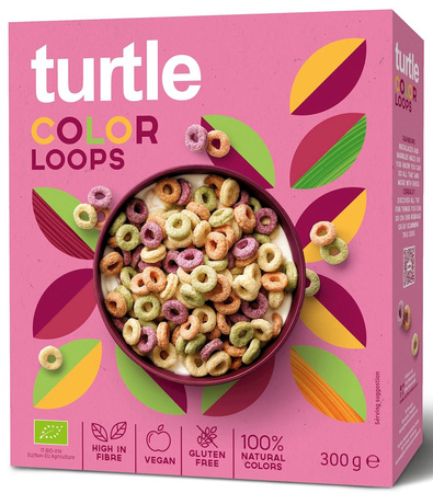 Dischi di cereali colorati senza glutine bio 300 g - tartaruga