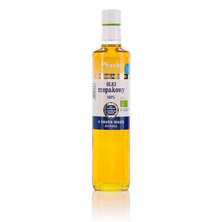 Olio di colza al gusto di burro biologico 500 ml – Olandia