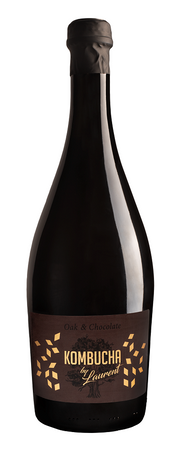 SET 6 x Kombucha di champagne al cioccolato su fiocchi di quercia bio 750 ml - Kombucha By Laurent