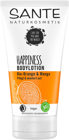 Balsamo corpo Happiness Arancia e Mango Biologico 150 ml - Sante Naturkosmetik