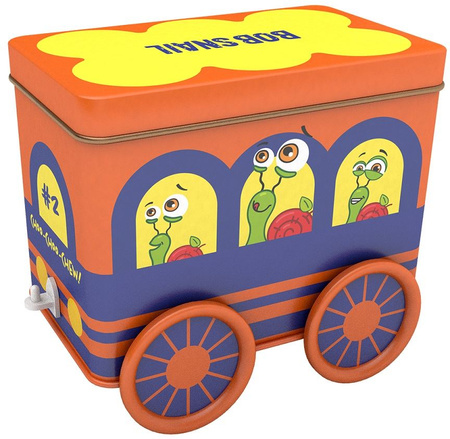 Carro: snack e gelatine di frutta con giocattolo e adesivo senza glutine 107g - Bob Snail (prodotto stagionale)