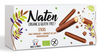 Biscotti bastoncini biologici senza glutine ricoperti al cioccolato 130 g – Naten