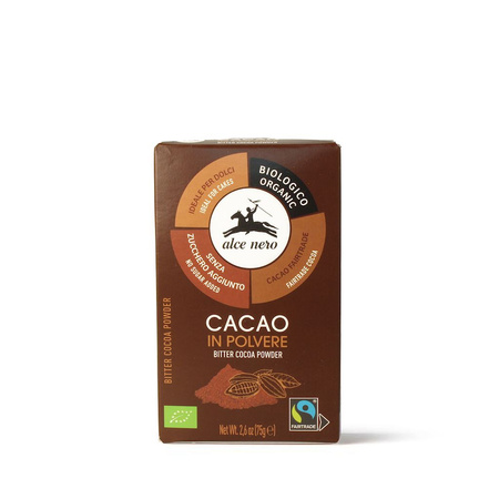 Cacao in polvere del commercio equo e solidale Bio 75 g