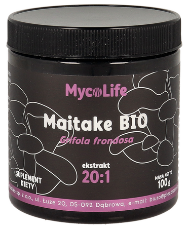 Estratto di Maitake Bio senza glutine – Integratore alimentare 100 g – Pięć Przemian