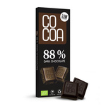 Cioccolato fondente 88 % biologico 40 g – Cocoa