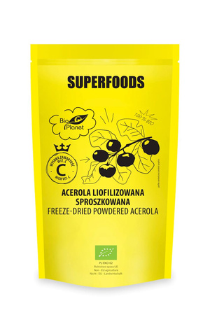 Acerola liofilizzata in polvere BIO 100 g – Bio Planet