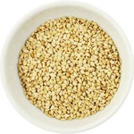 Sesamo bianco decorticato BIO (materia prima) (25 kg) 7