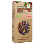 Tè al mirtillo rosso e rosa bio 100 g - Dary Natury
