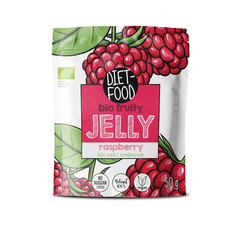 Gelatina di frutta al lampone BIO 50g
