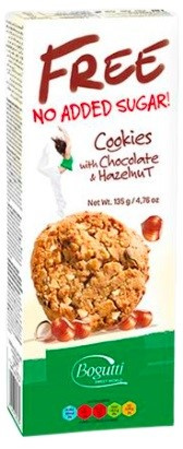 SET 12 x Biscotti alle noci senza zucchero 135 g