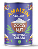 Crema di cocco biologica da montare (lattina) 400 ml – Amaizin