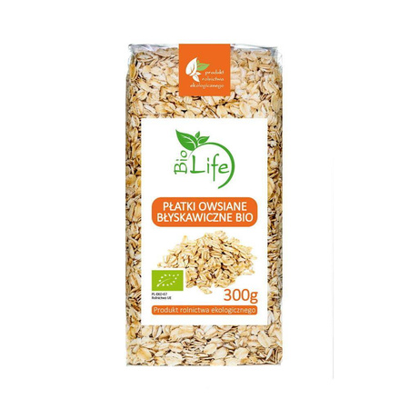 Fiocchi d'avena istantanei biologici BIO 300 g