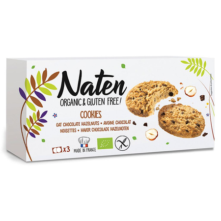 Biscotti all'avena con cioccolato e nocciole – Naten