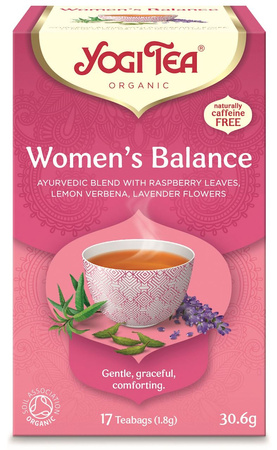 Tisana Equilibrio delle Donne Biologico (17 x 1,8 g) 30,6 g – Yogi Tea