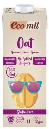 Bevanda d'avena Biologica senza glutine 1 l – Ecomil
