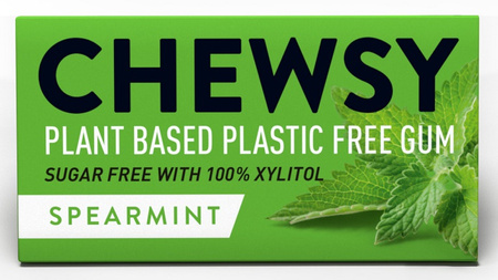 Gomma da masticare al gusto di menta con xilitolo 15 g