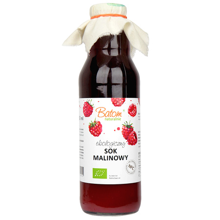 Succo di lampone NFC biologico 750 ml – Batom