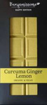 Cioccolato vegano con curcuma, zenzero e limone bio 60 g - happy edition