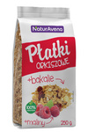 Fiocchi di farro con lamponi e noci 200 g - Naturavena