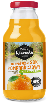 Succo d'arancia naturalmente torbido 330 ml – SADY WINCENTA