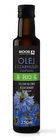 Olio di Nigella Egiziana spremuto a freddo BIOLOGICO 250 ml – Biooil