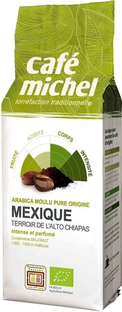 Caffè macinato 100% Arabica Messico Commercio Equo e Solidale Biologico 250 g – Cafe Michel