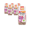 SET 6 x Gelatine di frutta senza glutine alla mela e alla fragola BIO 75 g - Biominki