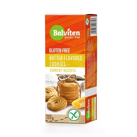 Biscotti frollini al burro senza glutine 130 g – Balviten