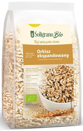 Farro soffiato Biologico 80 g – Soligrano