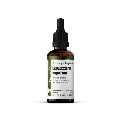 Estratti in gocce per la depurazione del corpo Integratore alimentare senza glutine 30 ml - Pharmovit