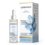 Scrub levigante per il viso effetto pelle di vetro 30 ml - UZDROVISCO (idratazione amminica)
