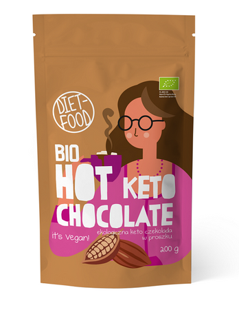 Cioccolata calda Keto biologica 200 g – Diet-Food