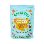 Rotoli - tubi croccanti al cocco senza glutine bio 140 g - AMAIZIN